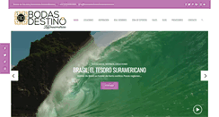 Desktop Screenshot of bodasdestinolatinoamerica.com